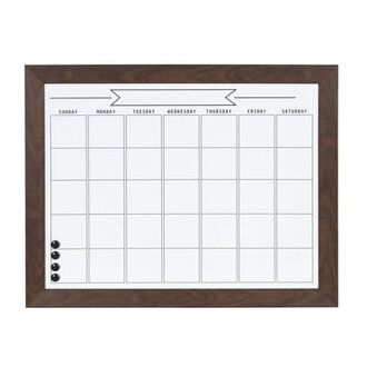 Brucie Calendar Dry Erase Board