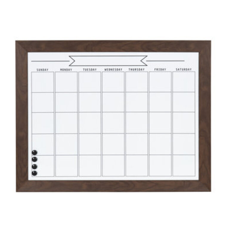 Brucie Calendar Dry Erase Board