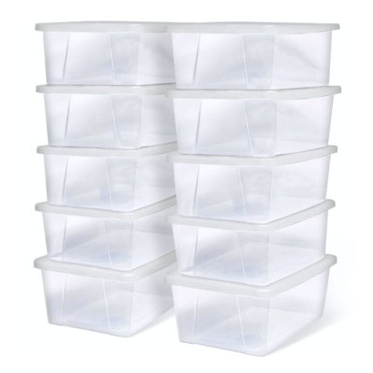 Homz Stackable Plastic Storage Container