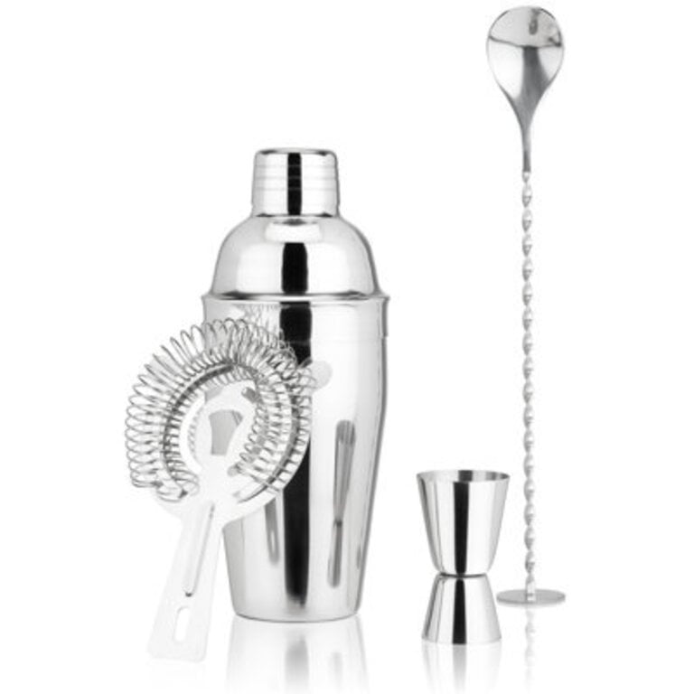 True Stainless Steel Barware Set