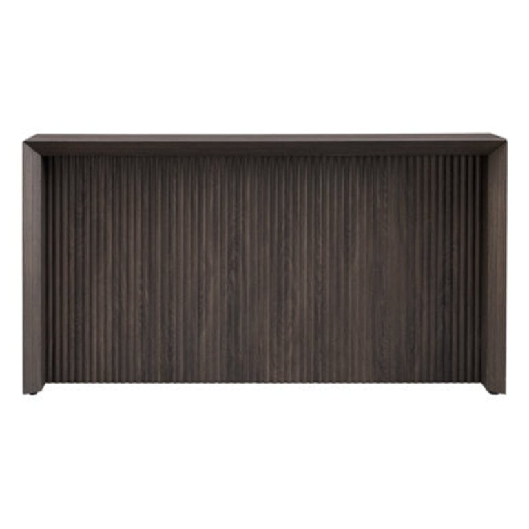 Piedmont 56 Wide Rectangular Fluted Console Table