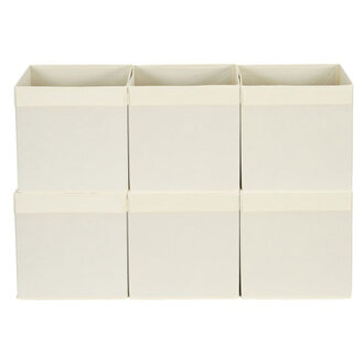 Foldable Storage Cubes Bins for Cube Organizer Shelves Lip Pull Handle