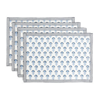 overback Hand-Blocked Placemats Set of 4