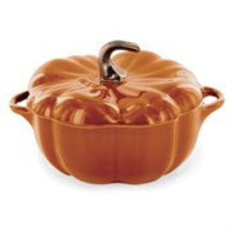Staub Ceramic Pumpkin Cocotte