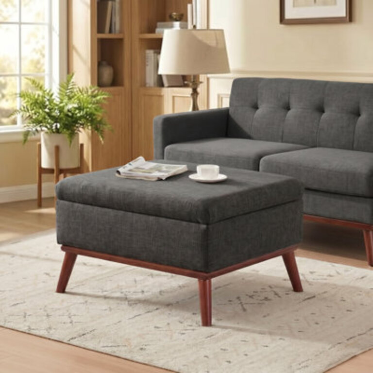 Jadier Upholstered Ottoman
