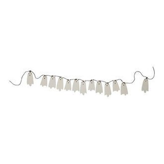 White Figurine Novelty Garland