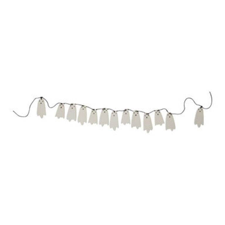 White Figurine Novelty Garland