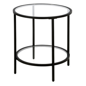 Gibbs Glass Top End Table
