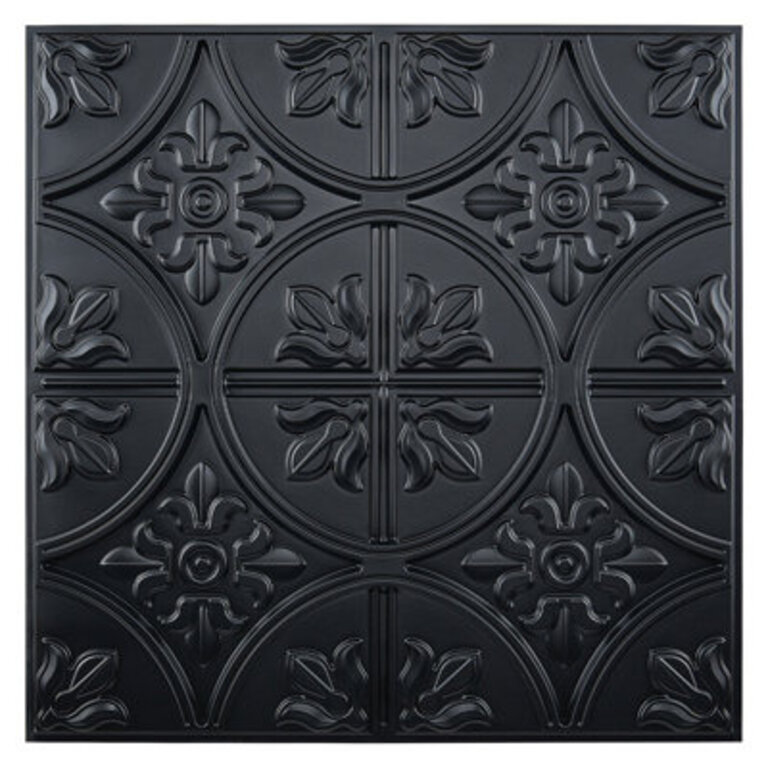 2 Ft X 2 Ft Glue-Up or Drop-in PVC Ceiling TileWaterproof PVC Panels for Interior Decor