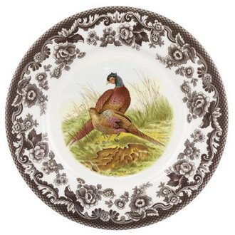 Spode Woodland Luncheon Plate 9 Pheasant