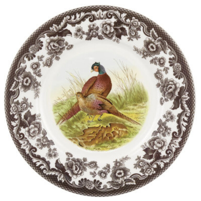 Spode Woodland Luncheon Plate 9 Pheasant