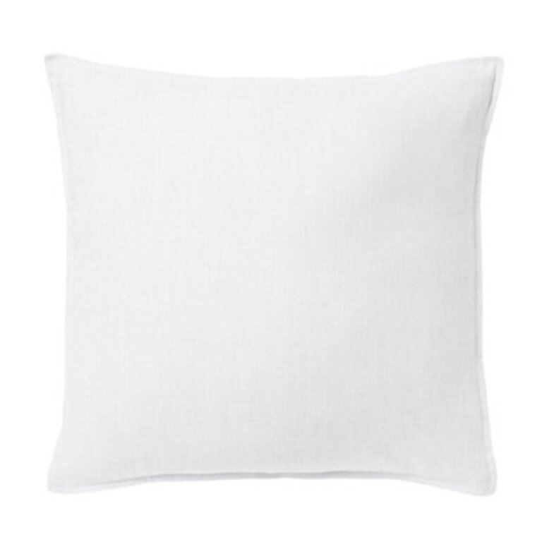 Phoenix White Euro Pillow Sham Size: Euro, Color: White