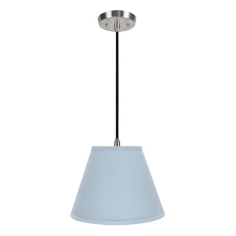 Elvis 1 - Light Single Cone Pendant Shade Color: Light Blue