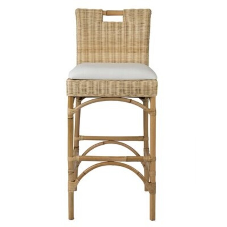 Saratoga Counter & Bar Stool Seat Height: Counter Stool (24" Seat Height), Color: White