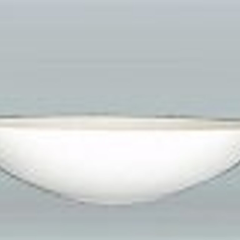 Composite Pot Planter Color: Pure White, Size: 5" H x 20" W x 20" D