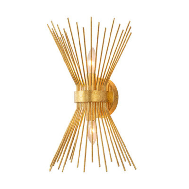 Cobie 2 - Light Dimmable Gold Wallchiere / Finish: Brass Finish: Gold Leaf