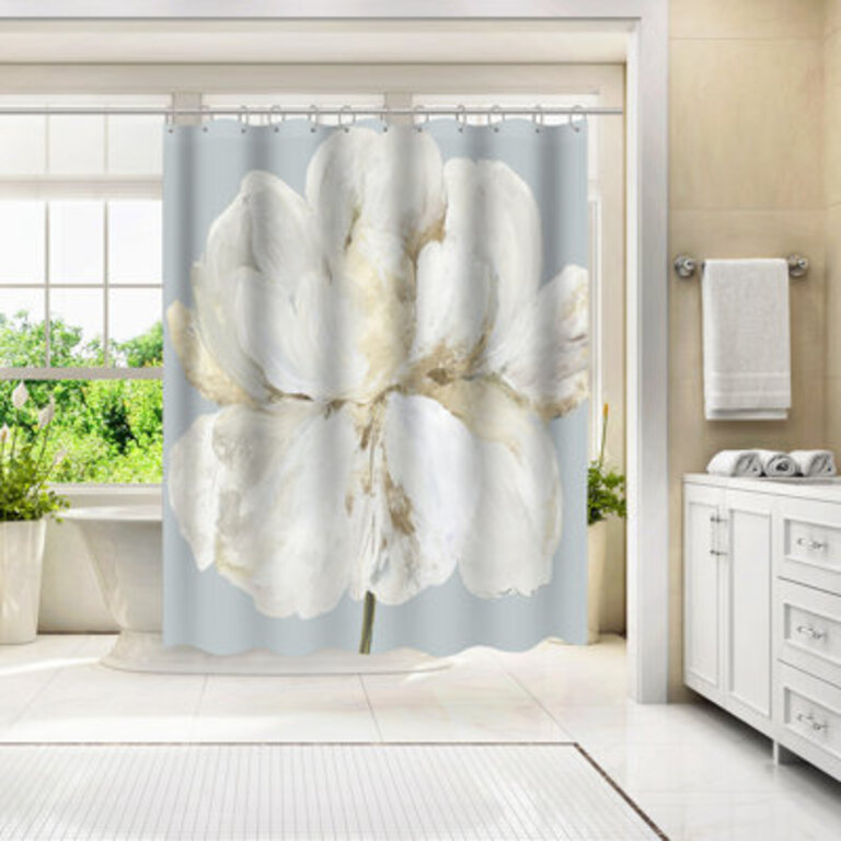 71" x 74" Shower Curtain, Garden Queen II by PI Creative Art