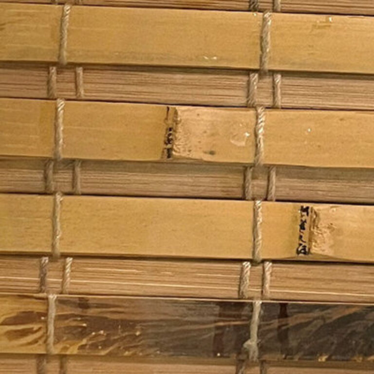 Custom Semi-Sheer Roman Shade Blind Size: 24.5"W x 48"L, Color: Natural