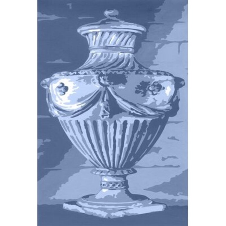 Graphic Urn III Size: 12" H x 8" W