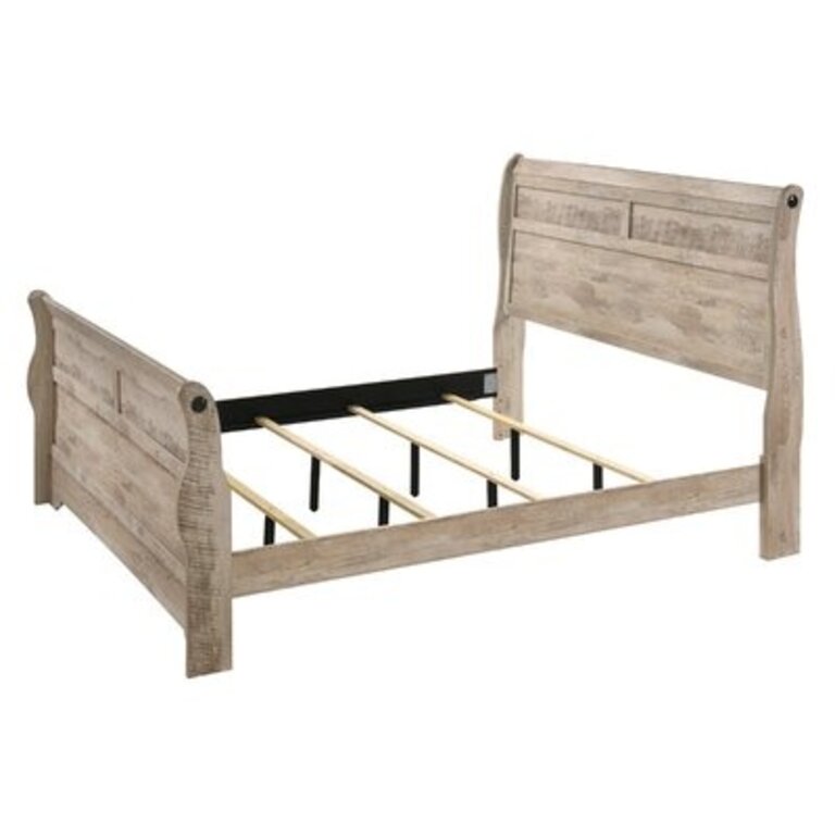 Anselmo Sleigh 5 Piece Bedroom Set Bed Size Queen Wayfair Outlet
