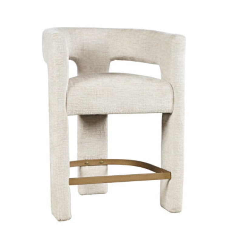 Warenne 24'' Counter Stool Color/Pattern: Natural
