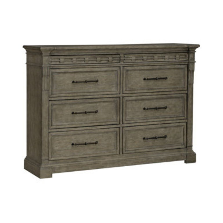 Barrigan 8 Drawer 65 W Double Dresser
