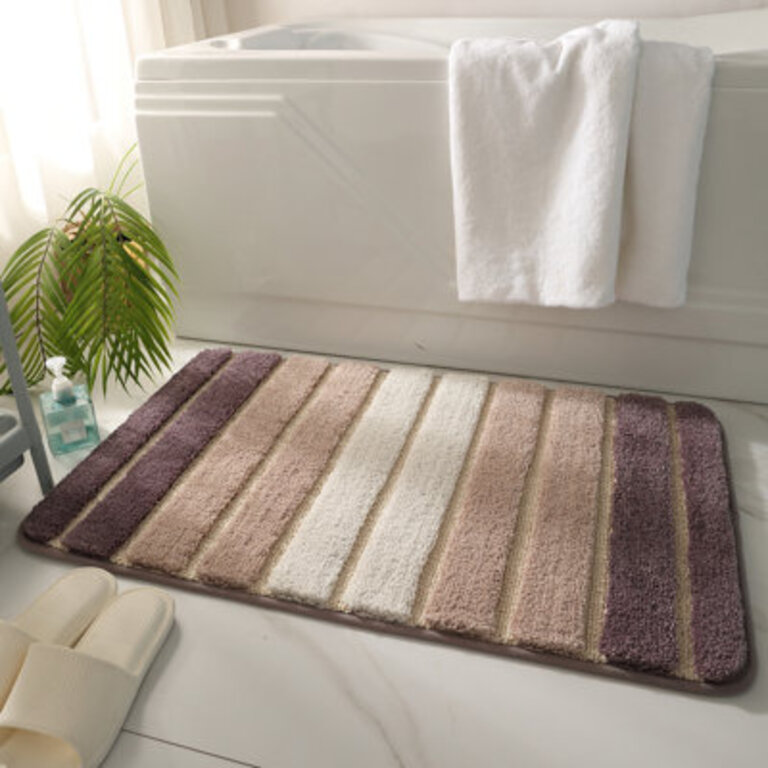 Danimir Microfiber Bath Rug with Non-Slip Backing210000058327