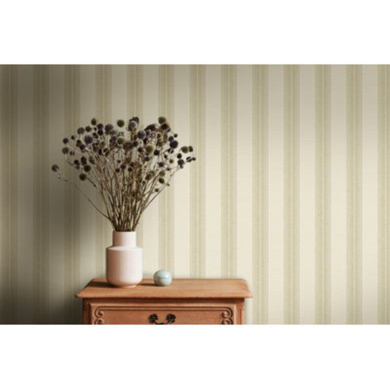 Lamis Striped Roll Color: Cream