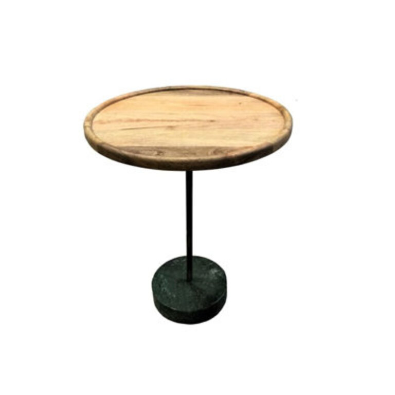 Lechner Solid Wood Top End Table