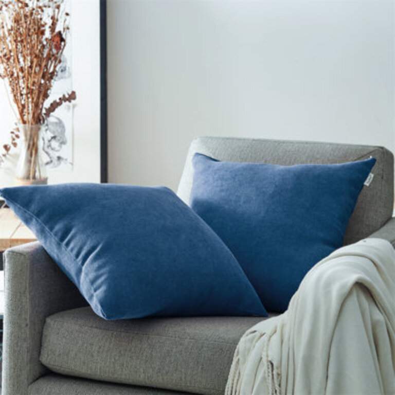 Square Chenille Pillow Cover