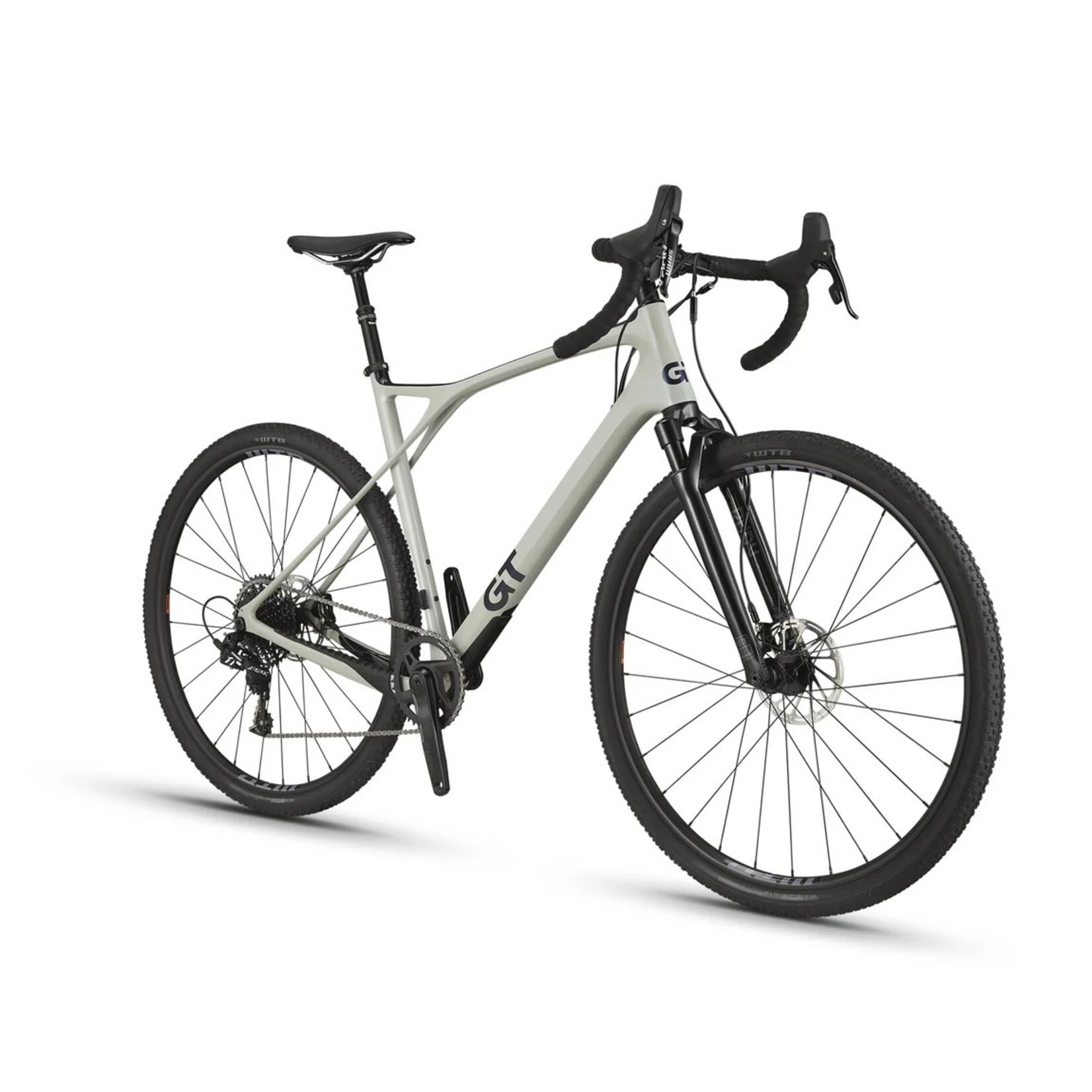 Grade Carbon X Medium Gray Gravel Bike 2 Peaks Bikes