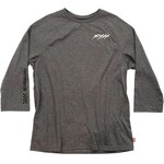 FASTHOUSE FASTHOUSE - RUSH RAGLAN TECH TEE - M - HEATHER GRAY