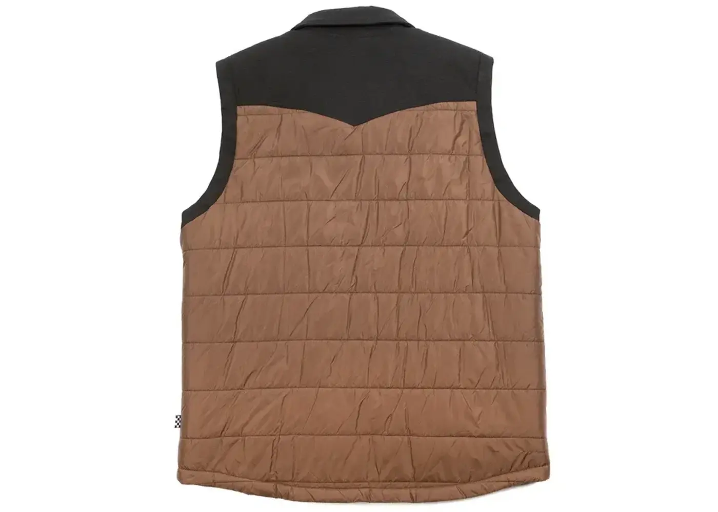 FASTHOUSE FASTHOUSE - PROSPECTOR PUFFER VEST BLACK/BROWN, M