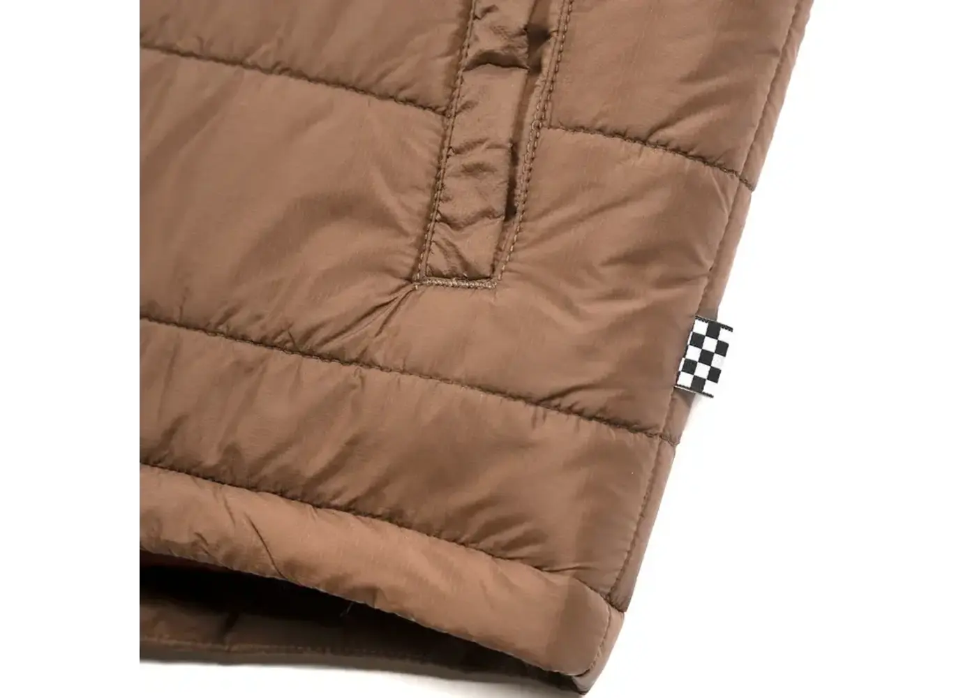 FASTHOUSE FASTHOUSE - PROSPECTOR PUFFER VEST BLACK/BROWN, M