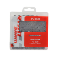 SRAM SRAM - Cadena 8, PC 830, 114 links, power link silver