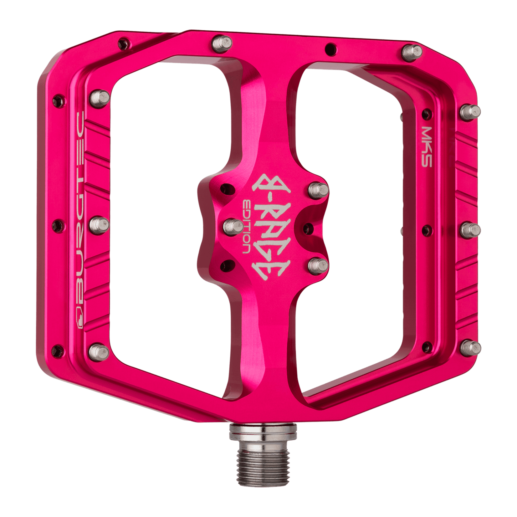 Burgtec Burgtec - Penthouse Flat MK5 B/Rage Edition Pedals