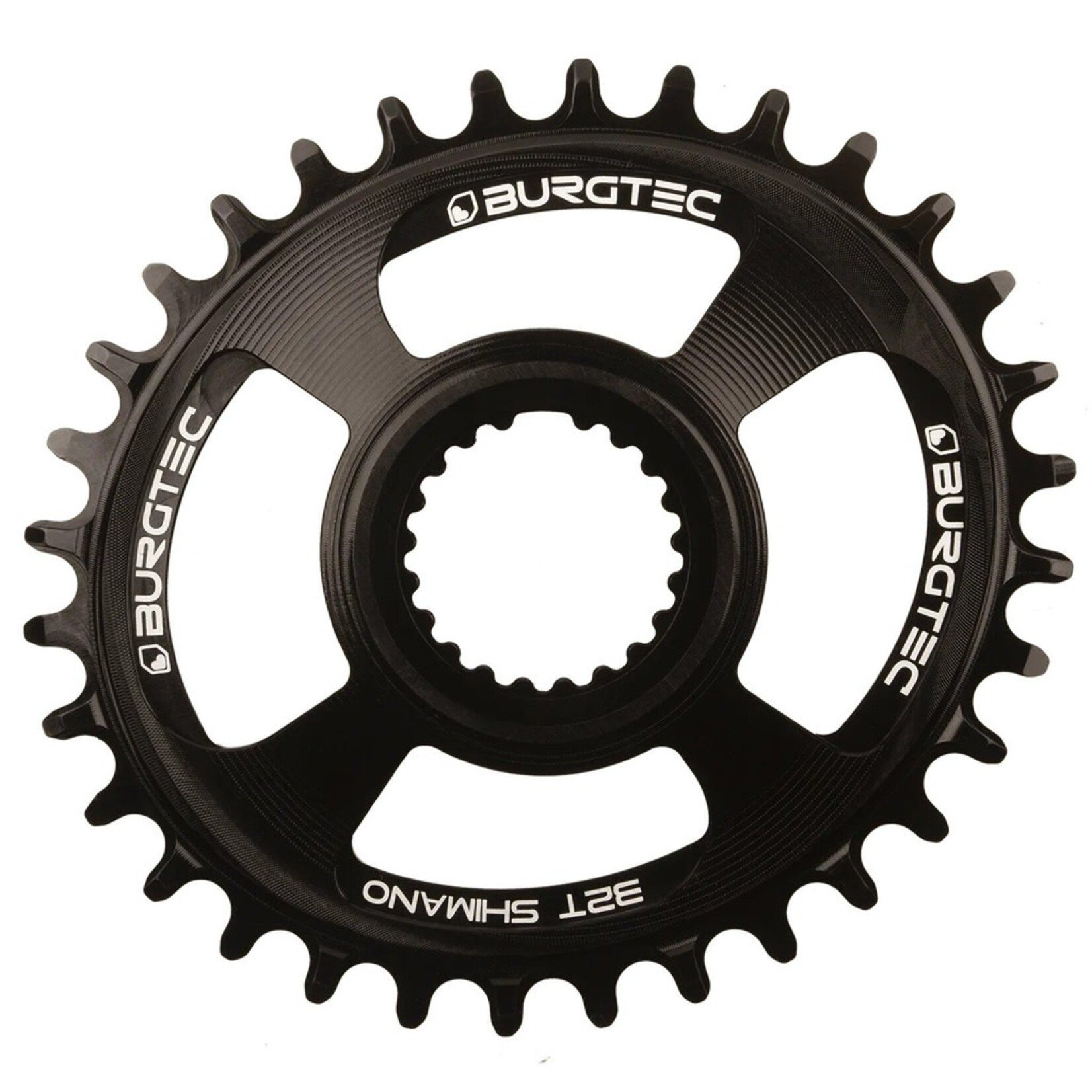 Burgtec Burgetc - Sram Boost 3mm Offset Thick Thin Chainring Oval
