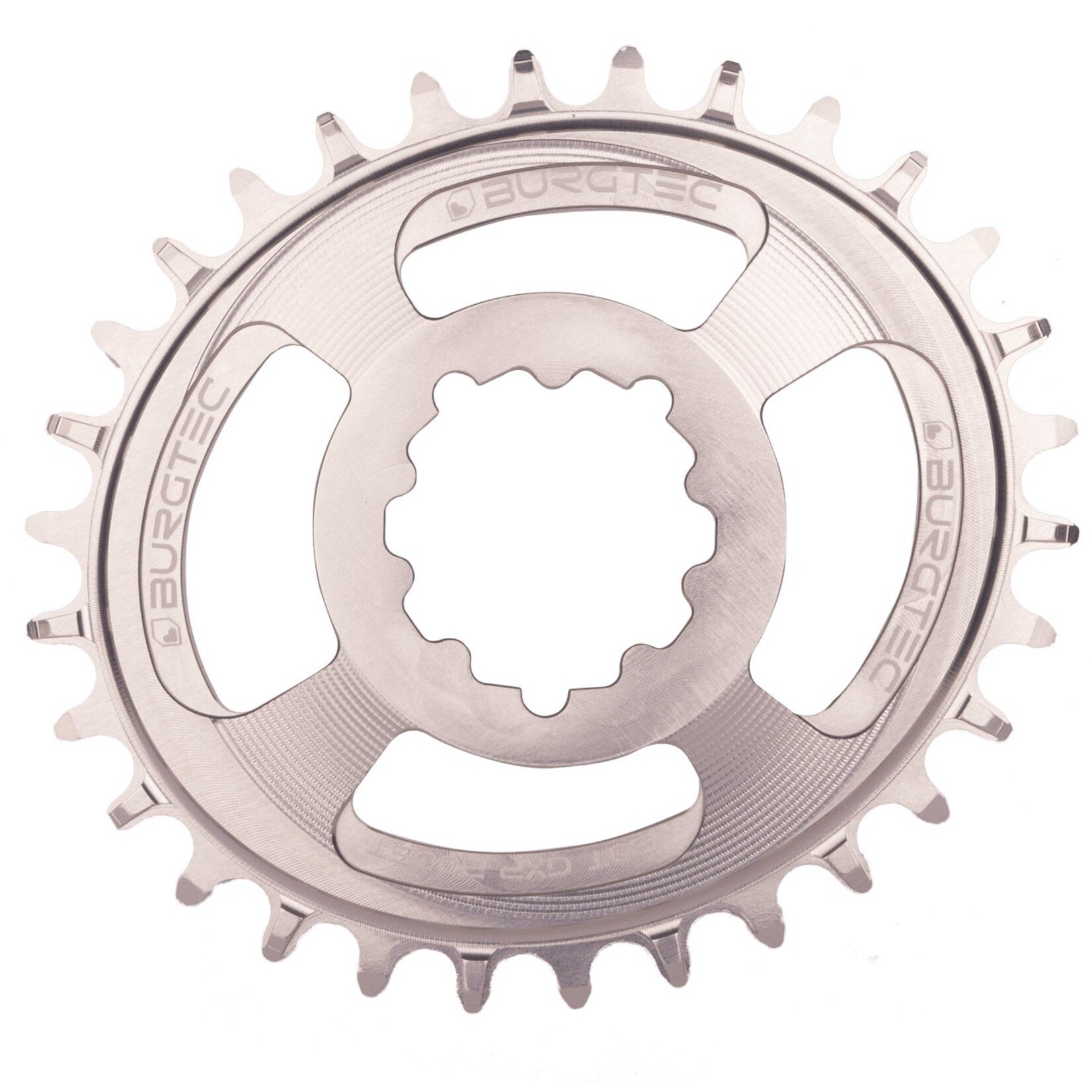 Burgtec Burgetc - Sram Boost 3mm Offset Thick Thin Chainring Oval