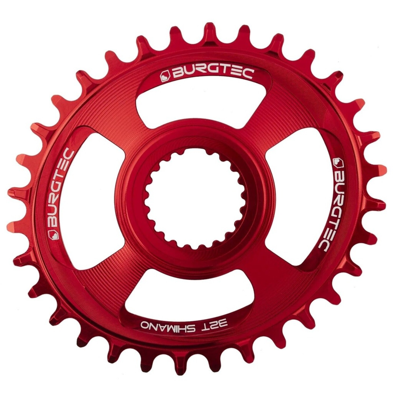 Burgtec Burgetc - Shimano Direct Mount Thick Thin Chainring Oval