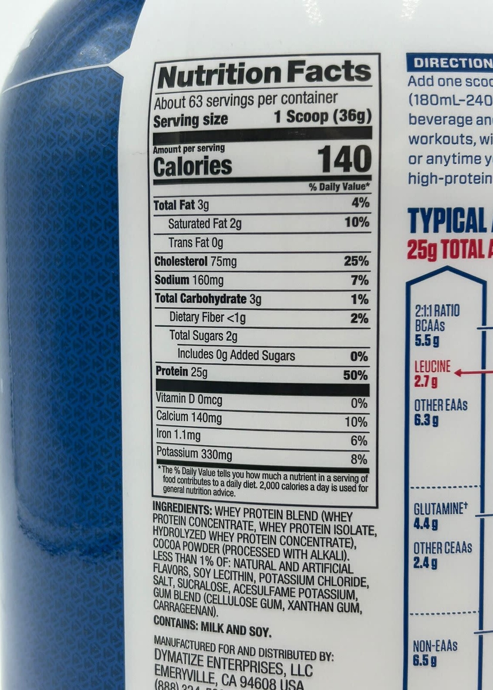 DYMATIZE ELITE WHEY