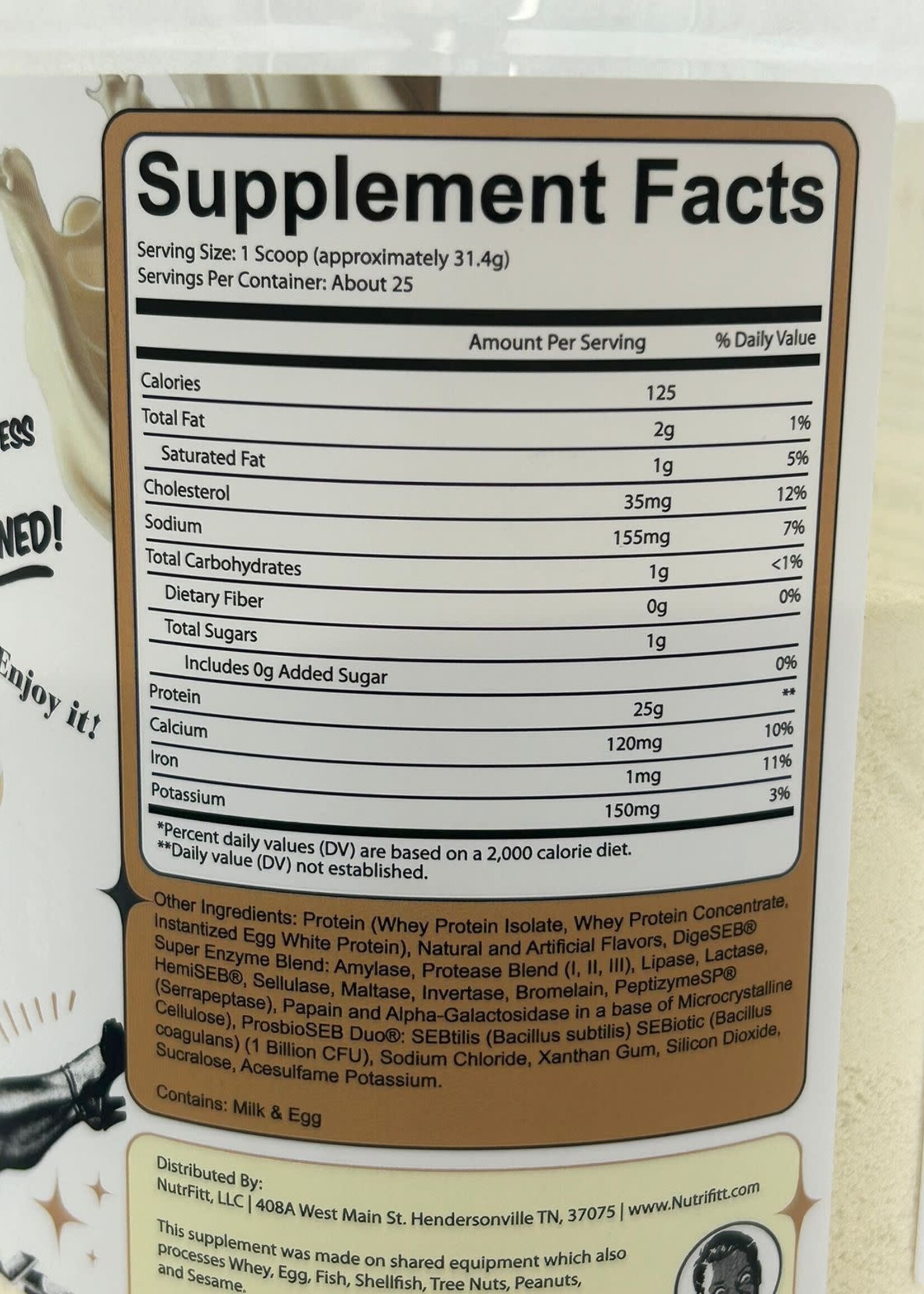 NUTRIFIT EPIC WHEY PROTEIN