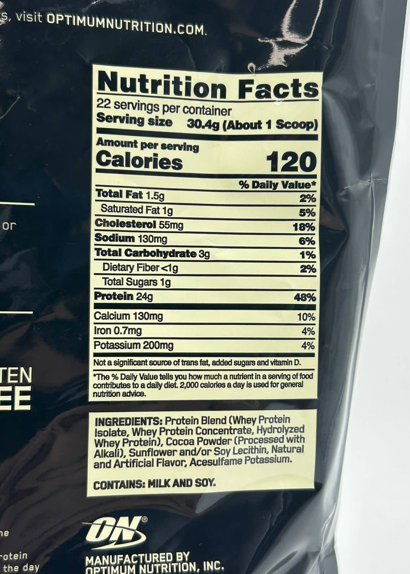 ON GOLD STANDARD WHEY (BOTE)