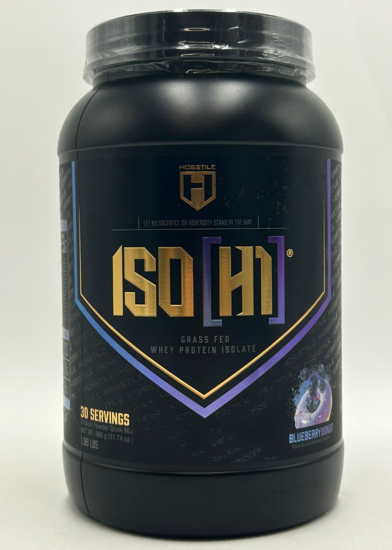 HOSSTILE ISO H1 WHEY PROTEIN 1.98 LB 30 SERV BLUEBERRY DONUT