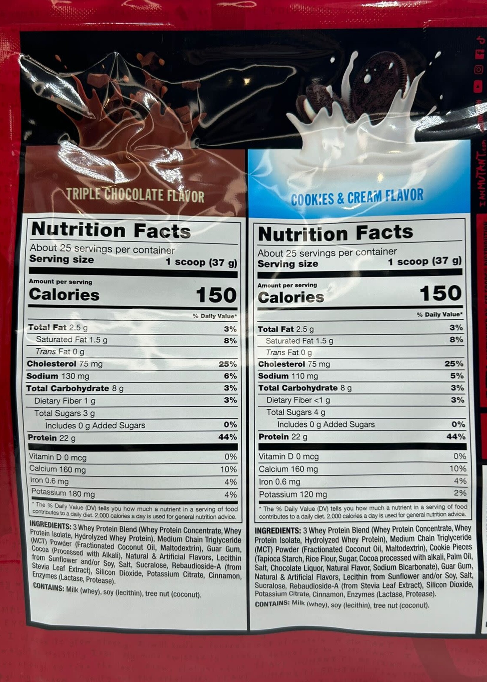MUTANT MUTANT WHEY 4 LB DUAL