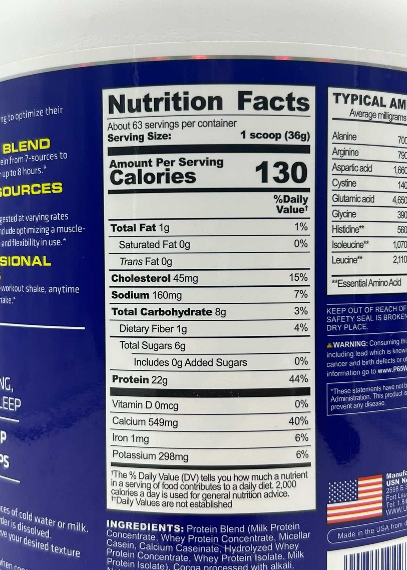 USN USN 100% PREMIUM WHEY PLUS