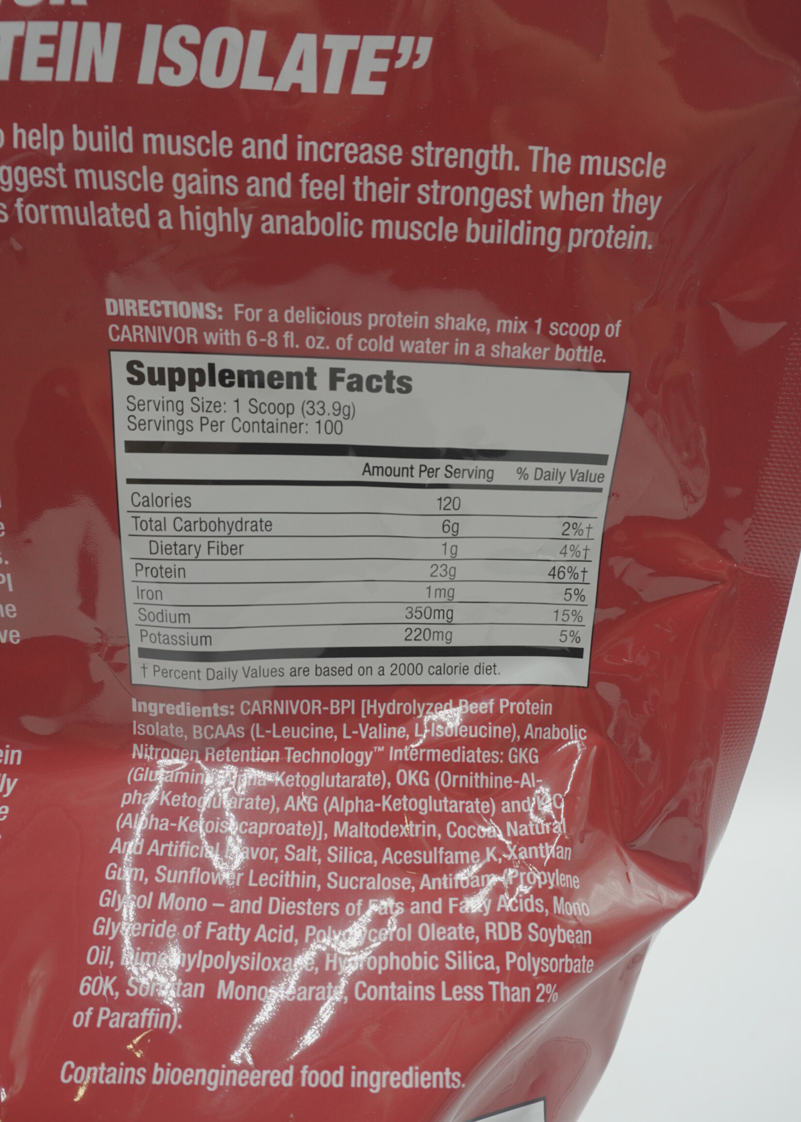 MUSCLE MEDS COSTAL CARNIVOR PROTEIN