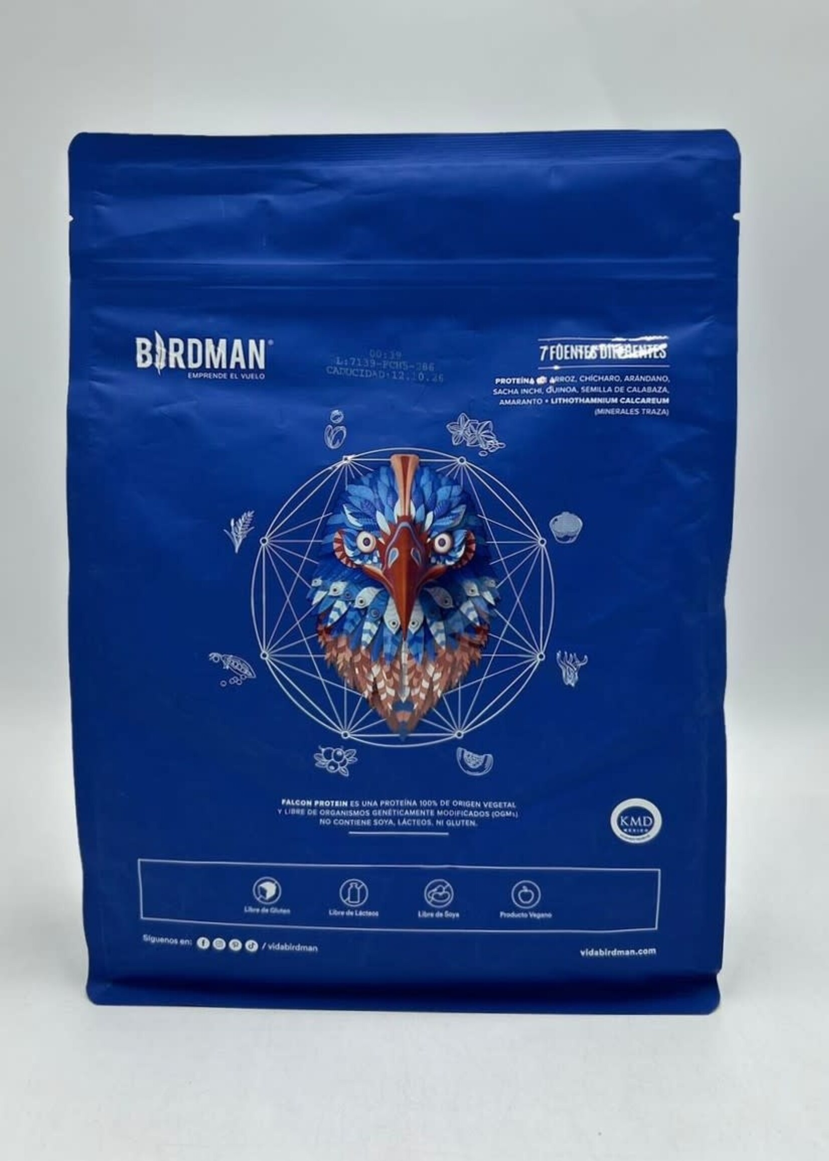 BIRDMAN FALCON VEGETAL 1.8 KG 60 SERV CHOCOLATE