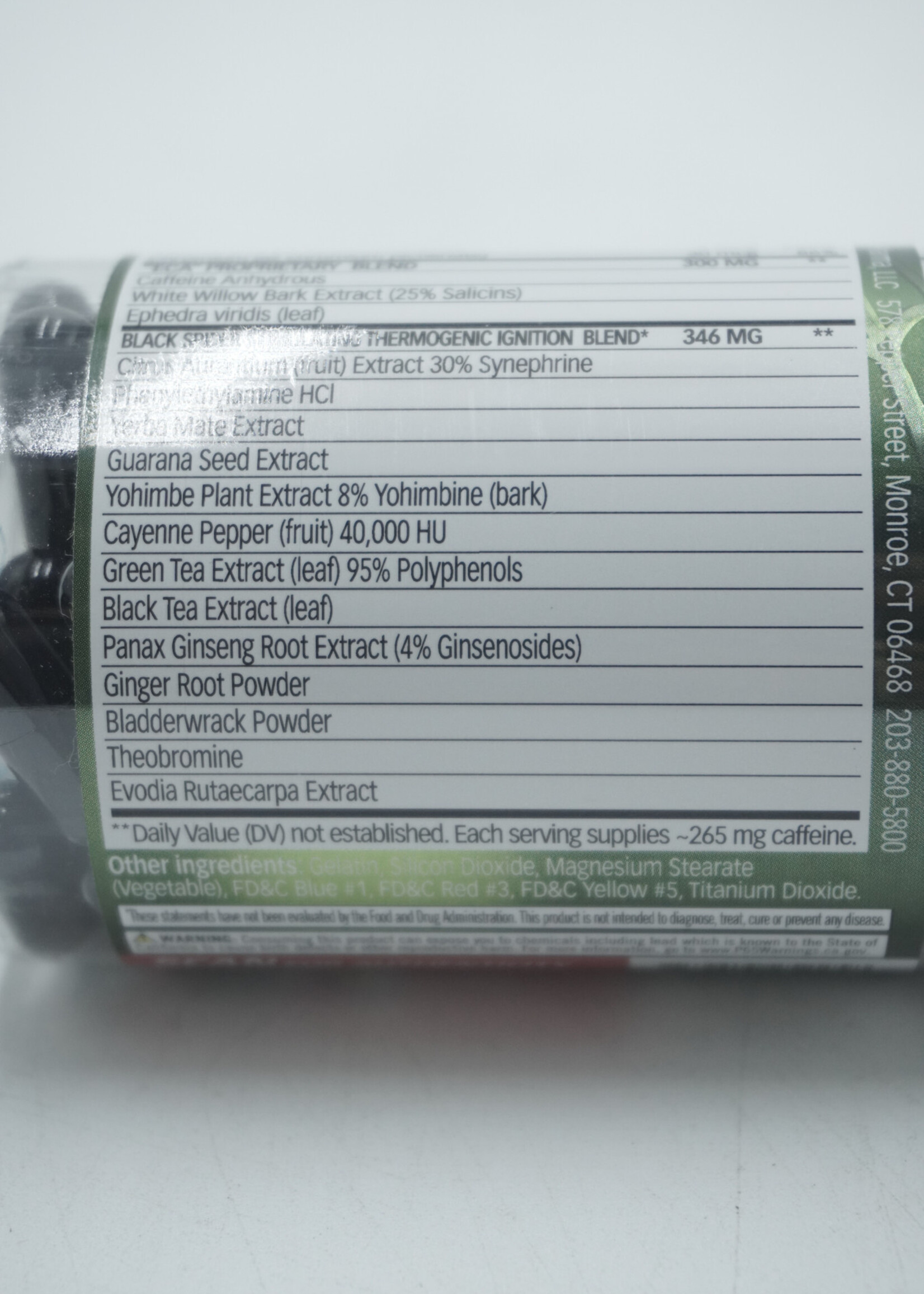 CLOMA PHARMA BLACKSPIDER 100 CAP