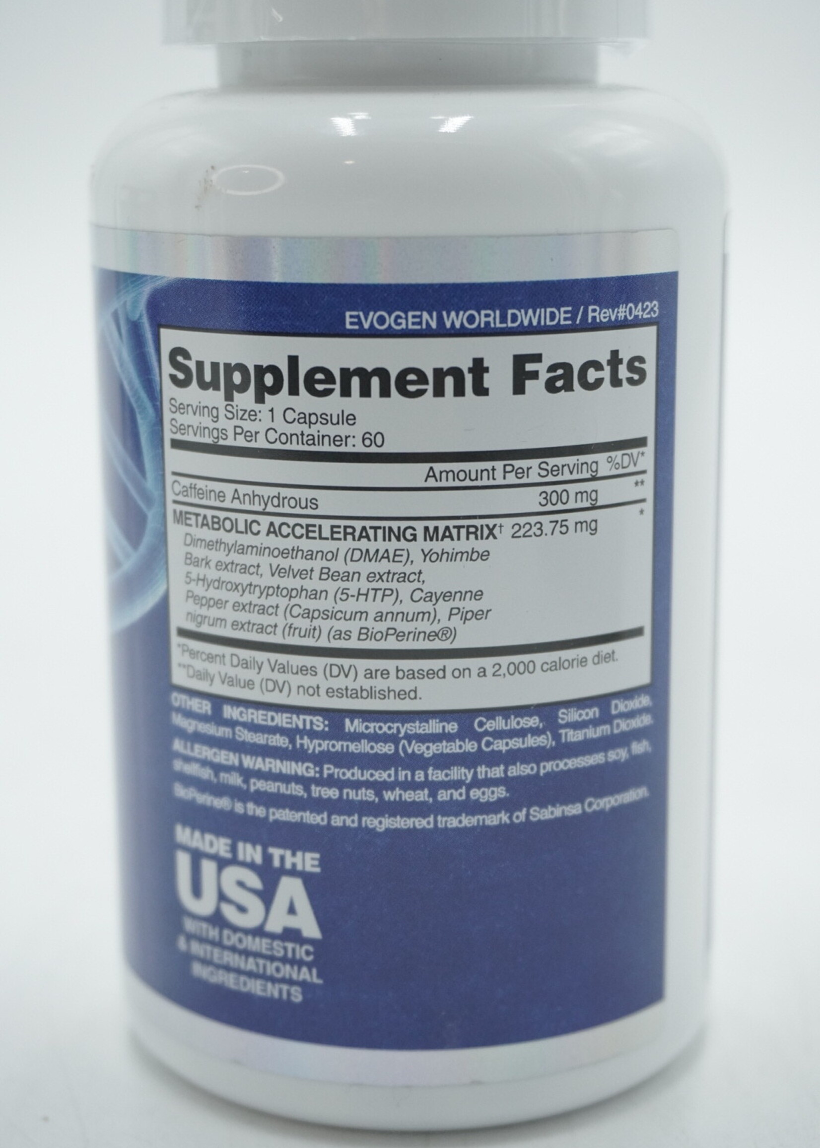 EVOGEN LIPOCIDE XTREME 60 CAP