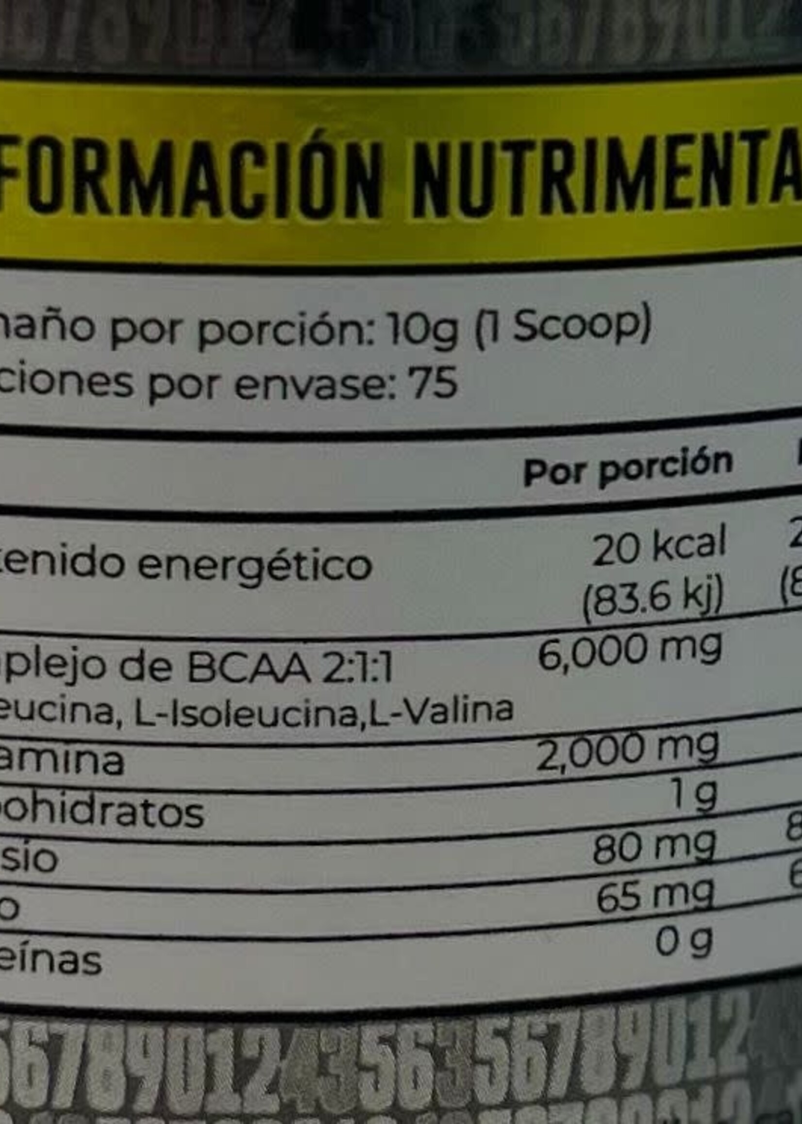 43 BCAA+GLUTAMINA 43 SUPPS -